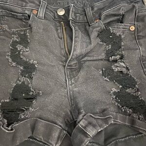 Size 00 distressed American Eagle jean shorts